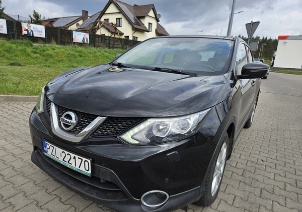 Nissan Qashqai cena 48800 przebieg: 118000, rok produkcji 2015 z Złocieniec małe 79